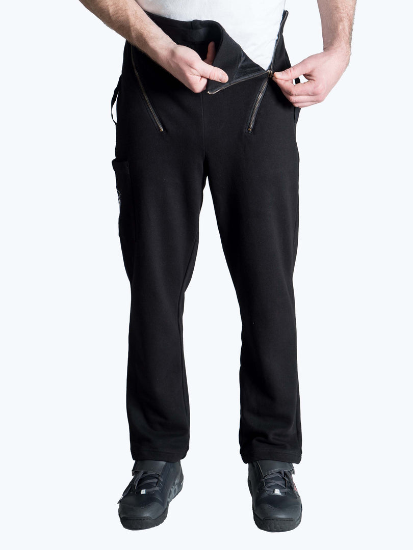 Transfer Pants | Comfy Fleece Sweatpants in Black