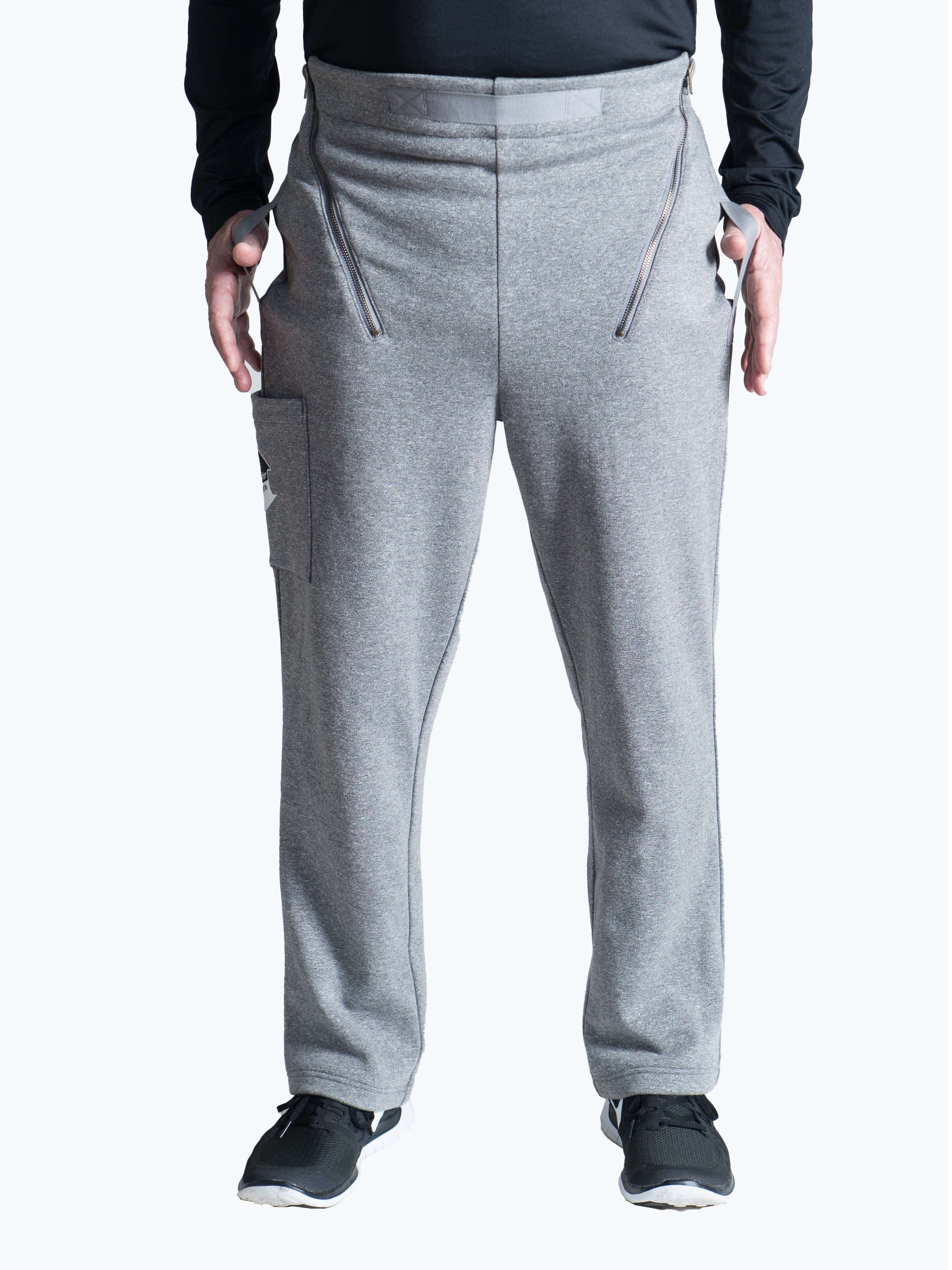 Transfer Pants Comfy Fleece Sweatpants (For Disabled and Wheelchair  Patients)