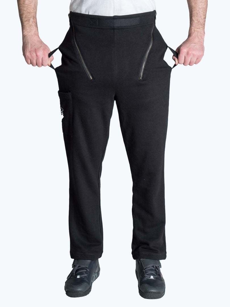 Transfer Pants | Comfy Fleece Sweatpants in Black