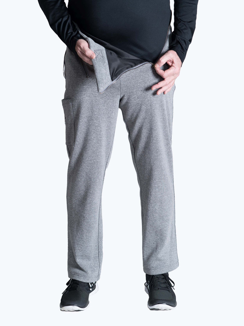 Transfer Pants | Comfy Fleece Sweatpants in Grey