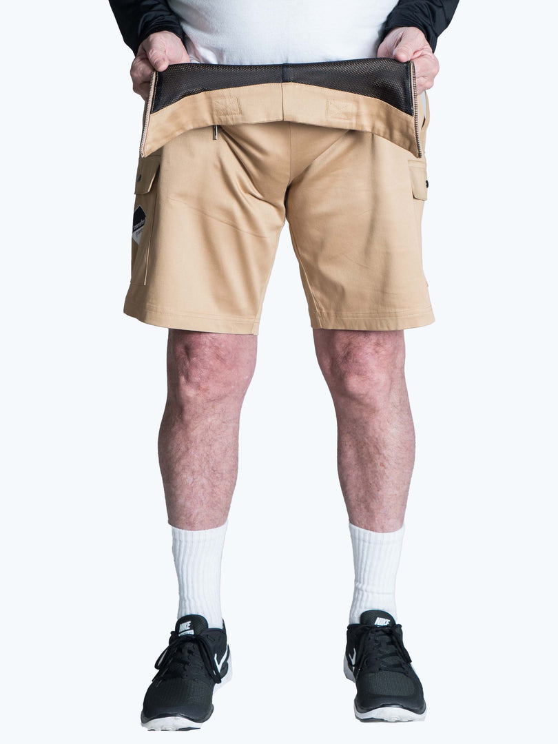 Transfer Pants | Cargo Shorts in Tan